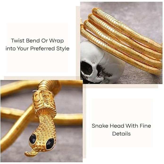 Gold Plated Snake Chain Necklace ❤️